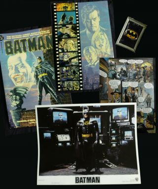 1989 Batman Michael Keaton/jack Nicholson Collector 