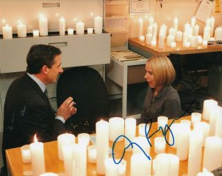 Amy Ryan Signed (the Office) Tv Show Autographed 8x10 Photo Holly Flax W/coa