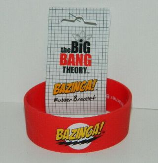 The Big Bang Theory Bazinga Name Rubber Wrist Sport Band Bracelet,