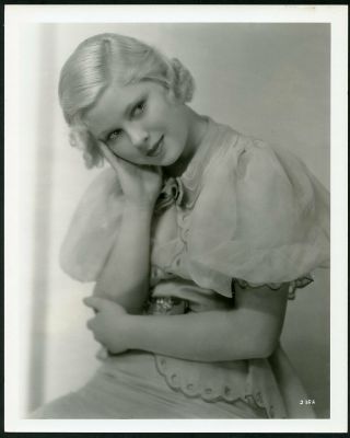 Mary Carlisle Vintage 1930s Portrait Dblwt Photo