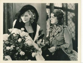 Greta Garbo Adrian Gown Vintage 1930 Romance Mgm Studio Photo