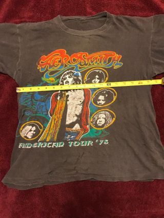 Vintage Aerosmith American Tour Concert T Shirt 1978 Size Small 4