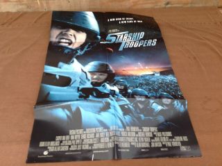 1997 Starship Troopers Movie House Full Sheet Poster