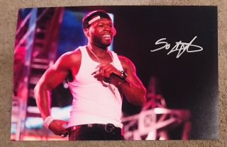 50 Cent Signed 10x15 Photo
