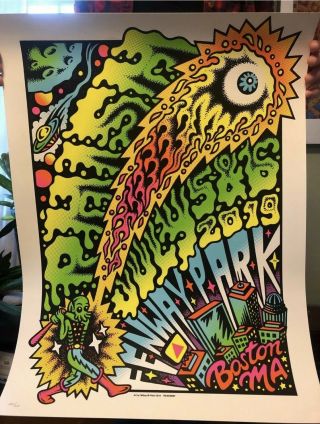 Phish Poster Fenway Park Boston July 6 2019