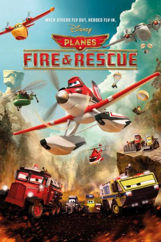 Disney Planes Fire And Rescue Movie Poster 24x36