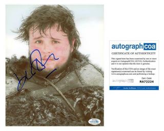John Bradley " Game Of Thrones " Autograph Signed 8x10 Photo C Acoa