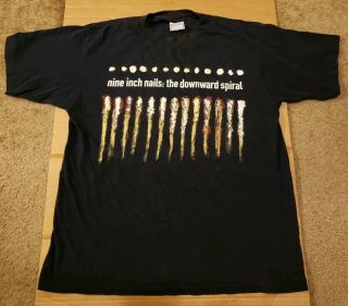 Nine Inch Nails Shirt Large Vintage 1994