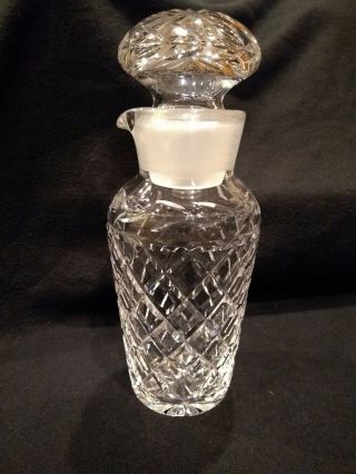 Vintage Waterford Crystal Decanter