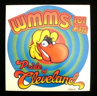 Wmms Radio Cleveland Buzzard " Pride Of Cleveland " Trick - Epic Records10 " Pro