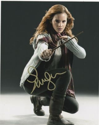 Emma Watson Harry Potter Signed Autographed 8x10 Photo E230