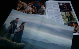 Outlander Caitriona Balfe Sam Heughan 19 pc German Clippings Full Pages Poster 3