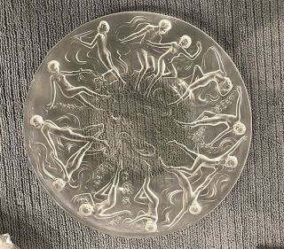 Set Of 8 Phoenix/consolidated Dancing Nudes Luncheon Plates
