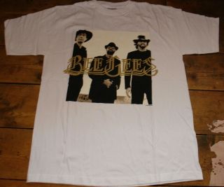Bee Gees Vintage Authentic Official Shirt Mens X Large One Night Only Tour 1998