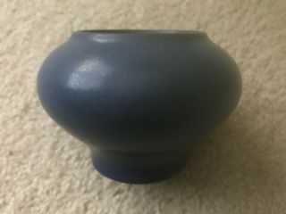 Marblehead Pottery Matte Blue Vase