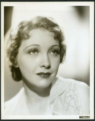 Helen Twelvetrees Vintage 1930s Fox Film Portrait Photo