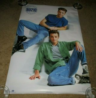 Beverly Hills 90210 - Brandon & Dylan - Luke Perry - Jason Priestley - 1991 Poster -