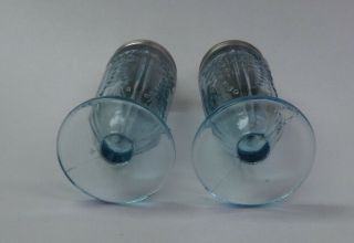 Federal Madrid Blue Salt and Pepper Shakers 2