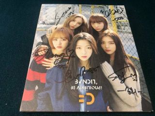 Bvndit Album Autograph All Member Signed Promo Album Kpop 08