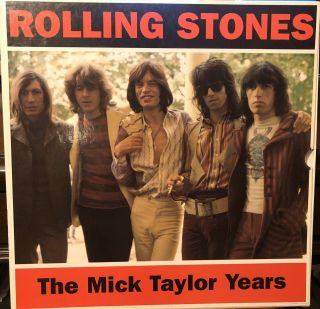 Mick Taylor Years Box Set Rolling Stones,  Includes 4 Live Shows