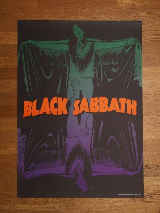 Black Sabbath Japan Promotion Poster - Not - B2