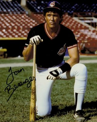 Tom Berenger Signed Autograph Platoon In Person 8x10 With Major League