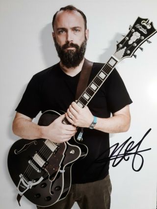 Neil Fallon Lead Singer Of Clutch Band Hand Signed 8x10 Autographed Photo W
