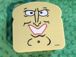 Nick Box Ren And Stimpy Powdered Toast Man Sandwich Container Collectible