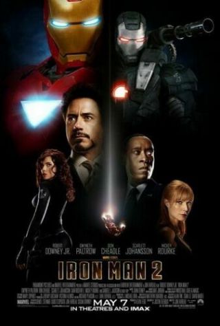 Iron Man 2 2010 Final Movie Poster 27 X 40 Ds Rolled (avengers)