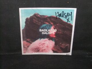 Halsey Badlands Signed Autograph Official Cd Booklet 100 Real