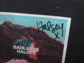 Halsey Badlands Signed Autograph Official CD Booklet 100 Real 2