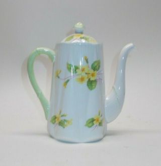 Shelley Fine Bone China Tea Ware Teapot 13430 " Primrose " A628 Ml