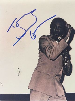 Dick Gregory Signed Autographed 8x10 Photo Civil Rights Activist Comedian B