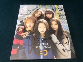 Bvndit Album Autograph All Member Signed Promo Album Kpop 12
