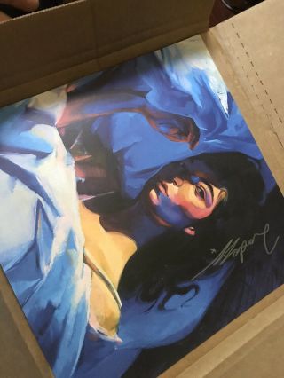 Lorde Signed Autographed 12x12 Lithograph Poster Melodrama