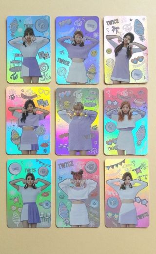 Twice 3rd Mini Album Twicecoaster Lane 1 Official Hologram Ver.  Photocard Set