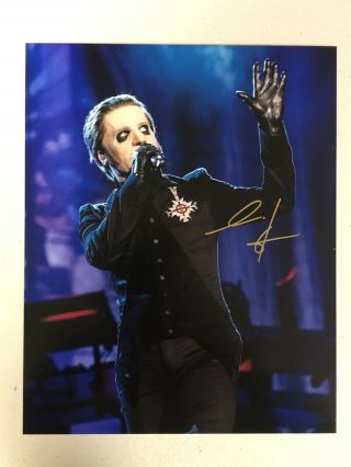 Ghost Bc Band Cardinal Copia Autographed Signed Photo 2 With Signing Pic Proof