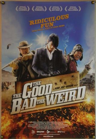 The Good The Bad The Weird Rolled Orig 1sh Movie Poster Kang - Ho Song (2008)