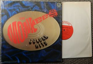 The Monkees Golden Hits 1969 Colgems Lp Very Rare In Shrink - Mike Nesmith