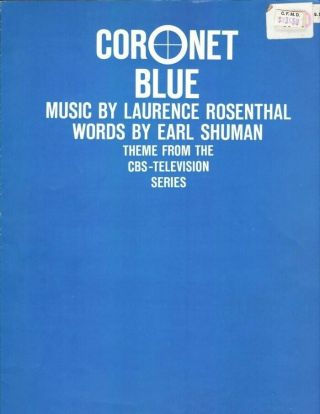 Sheet Music: Theme From Coronet Blue