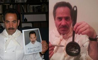 Seinfeld Soup Nazi Photo and Soup Ladle combo personally signed to you 3