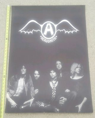 Aerosmith Get Your Wings 1970s Poster Vintage Large 34x24 " Classic Rock