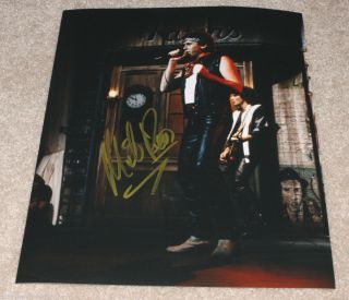Mike Reno Loverboy Lead Singer Hand Signed Authentic Snl 8x10 Photo W/coa Proof