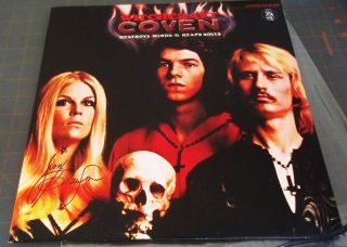 COVEN WITCHCRAFT vinyl,  180 gram,  2018 Reissue for 50th yr,  hand signed by Jinx 2