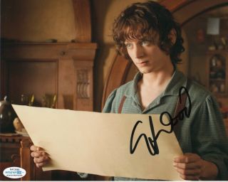 Elijah Wood Lord Of The Rings Autographed Signed 8x10 Photo Acoa