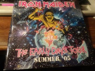 Iron Maiden 2005 Early Days Tour Program First 4 Tour Books Collected In 1 Book