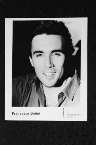 Francesco Quinn - Signed Autograph and Headshot Photo set - Platoon - Deceased 2