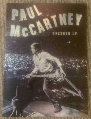 Paul Mccartney 2019 Freshen Up Tour Program W Stickers 76 Pages Beatles Rare