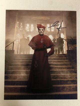 Ghost Bc Band Cardinal Copia Autographed Signed Photo 1 With Signing Pic Proof