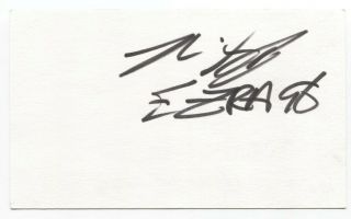Better Than Ezra - Kevin Griffin Signed 3x5 Index Card Autographed Signature